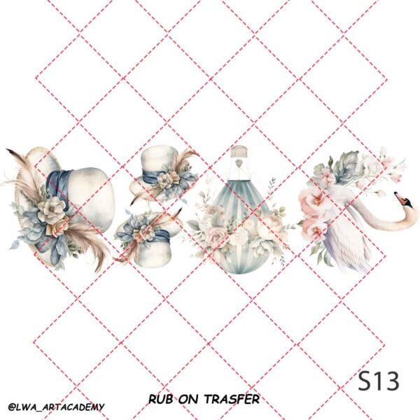 ترنسفر روبون الوا (Rub on Transfer) - تصویر 1
