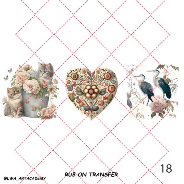 s18 ترنسفر روبون الوا (Rub on Transfer) - تصویر 1