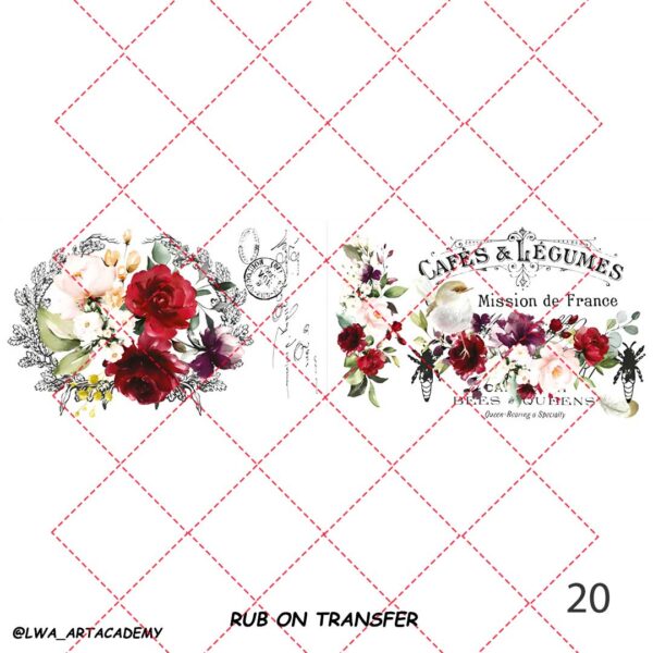 s20 ترنسفر روبون الوا (Rub on Transfer) - تصویر 1