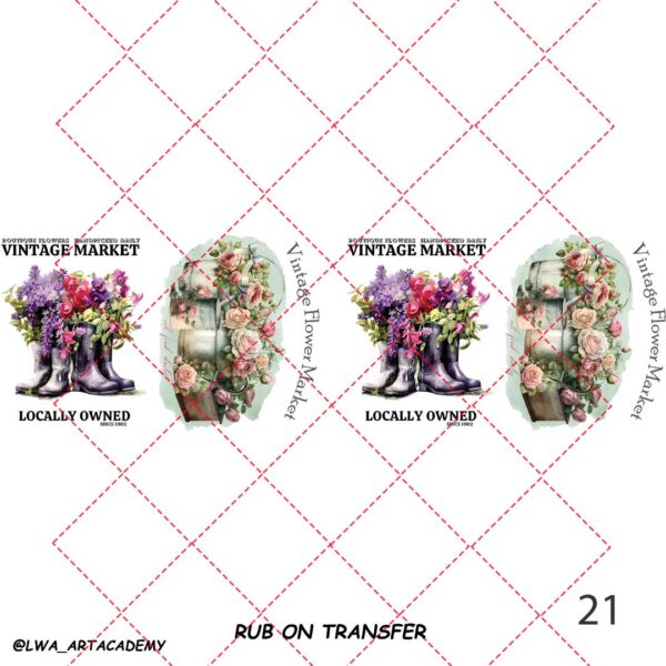 s21 ترنسفر روبون الوا (Rub on Transfer) - تصویر 1