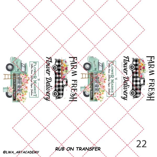 s22 ترنسفر روبون الوا (Rub on Transfer) - تصویر 1