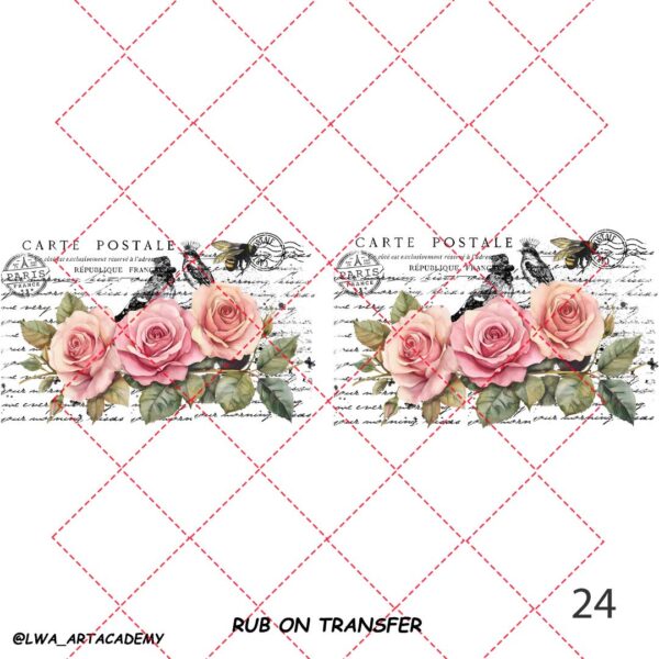 s24 ترنسفر روبون الوا (Rub on Transfer) - تصویر 1