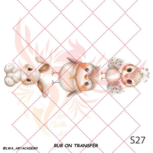 s27 ترنسفر روبون الوا (Rub on Transfer) - تصویر 1