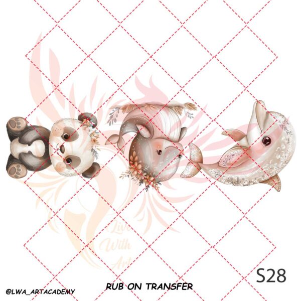 s28 ترنسفر روبون الوا (Rub on Transfer) - تصویر 1