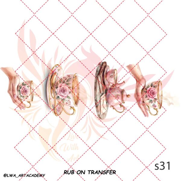 s31 ترنسفر روبون الوا (Rub on Transfer) - تصویر 1