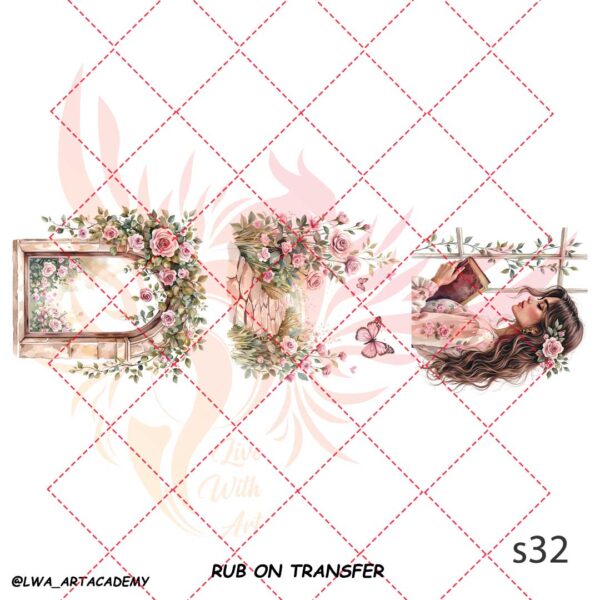 s32 ترنسفر روبون الوا (Rub on Transfer) - تصویر 1