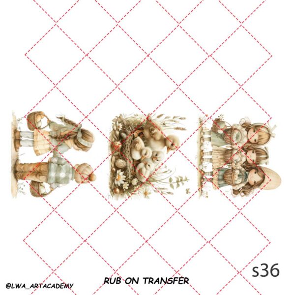 s36 ترنسفر روبون الوا (Rub on Transfer) - تصویر 1