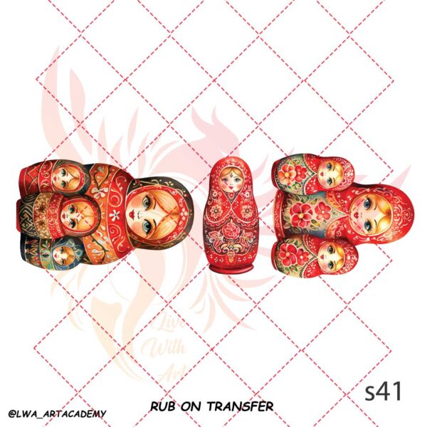 s41 ترنسفر روبون الوا (Rub on Transfer) - تصویر 1