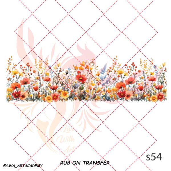 s54 ترنسفر روبون الوا (Rub on Transfer) - تصویر 1