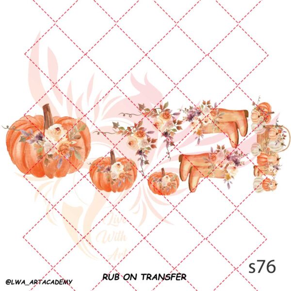 ترنسفر روبون الوا (Rub on Transfer) - تصویر 1