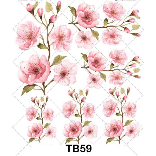tb59 ترنسفر حرارتی(پارچه) - تصویر 1