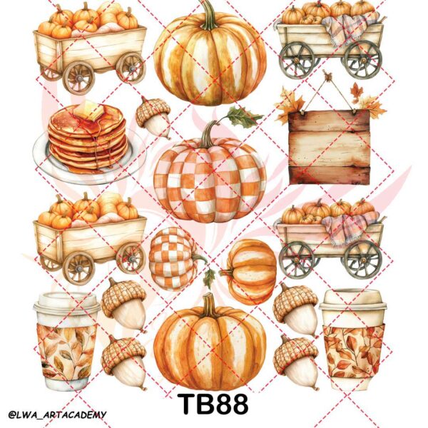 tb88 ترنسفر حرارتی(پارچه) - تصویر 1