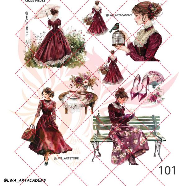 101 ترنسفر روبون الوا (Rub on Transfer) - تصویر 1