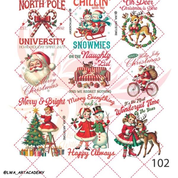 102 ترنسفر روبون الوا (Rub on Transfer) - تصویر 1