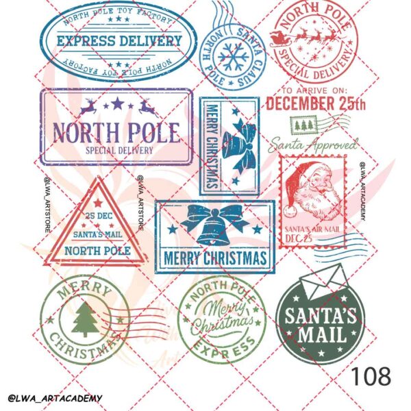 108 ترنسفر روبون الوا (Rub on Transfer) - تصویر 1