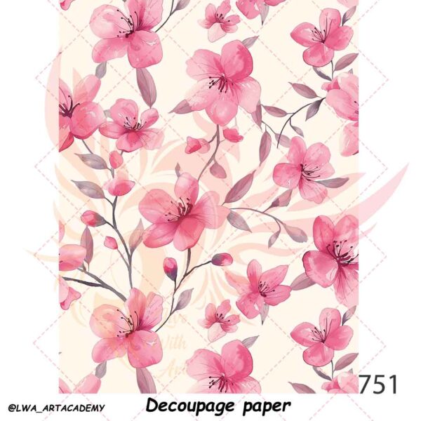 کاغذ دکوپاژ (Decoupage Paper) - تصویر 1