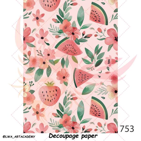 کاغذ دکوپاژ (Decoupage Paper) - تصویر 1