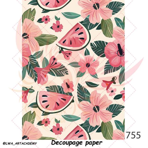 کاغذ دکوپاژ (Decoupage Paper) - تصویر 1