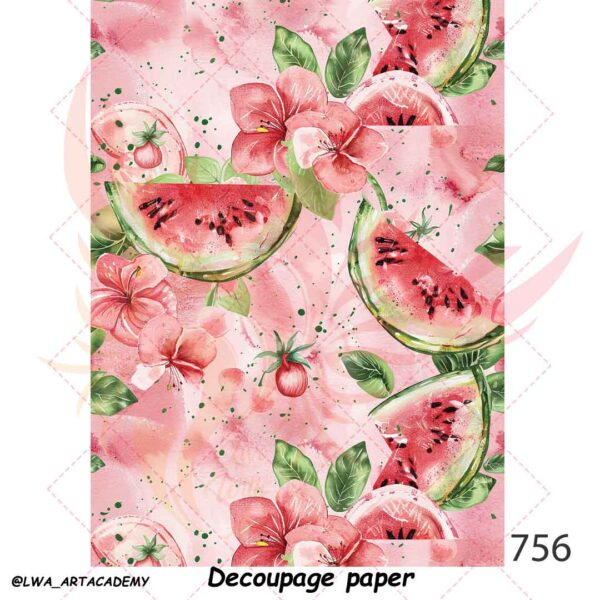 کاغذ دکوپاژ (Decoupage Paper) - تصویر 1