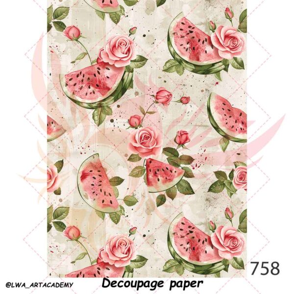 کاغذ دکوپاژ (Decoupage Paper) - تصویر 1