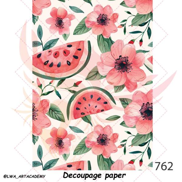 762 کاغذ دکوپاژ (Decoupage Paper) - تصویر 1
