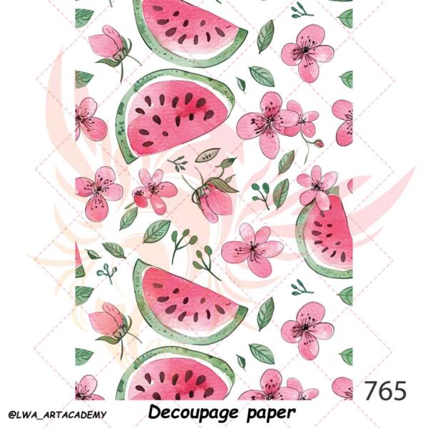 765 کاغذ دکوپاژ (Decoupage Paper) - تصویر 1
