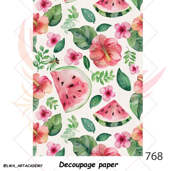 کاغذ دکوپاژ (Decoupage Paper) - تصویر 1