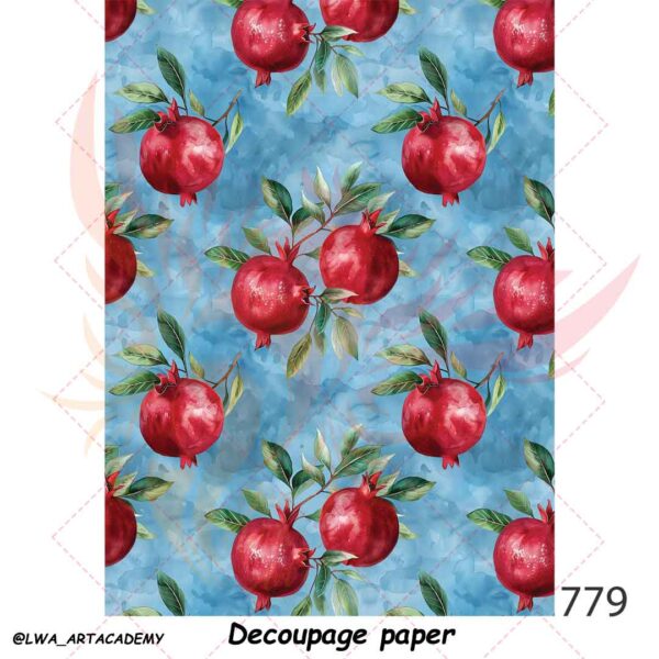 کاغذ دکوپاژ (Decoupage Paper) - تصویر 1