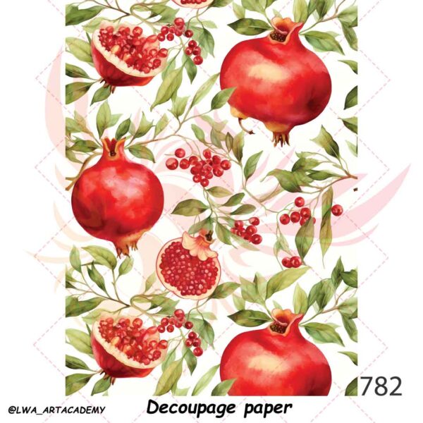 782 کاغذ دکوپاژ (Decoupage Paper) - تصویر 1