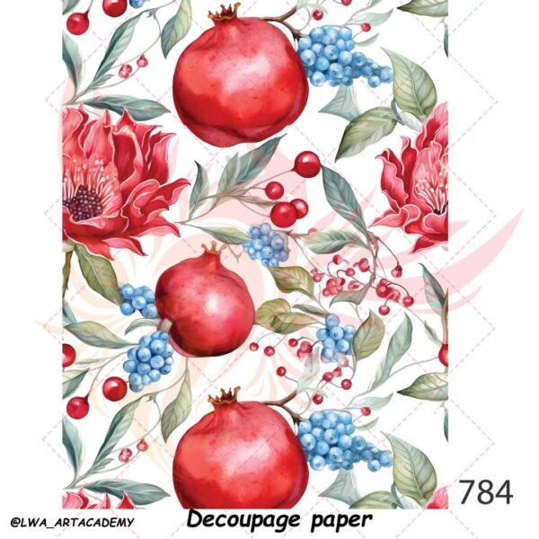 کاغذ دکوپاژ (Decoupage Paper) - تصویر 1