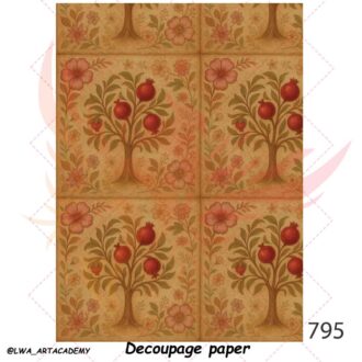 کاغذ دکوپاژ (Decoupage Paper)
