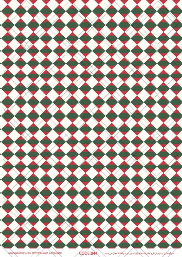 844 کاغذ دکوپاژ (Decoupage Paper) - تصویر 1
