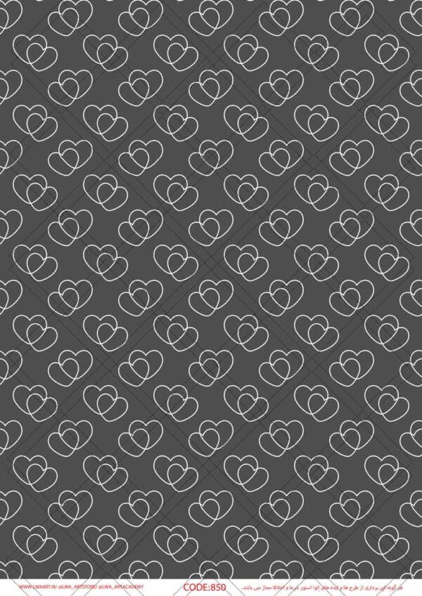850 کاغذ دکوپاژ (Decoupage Paper) - تصویر 1