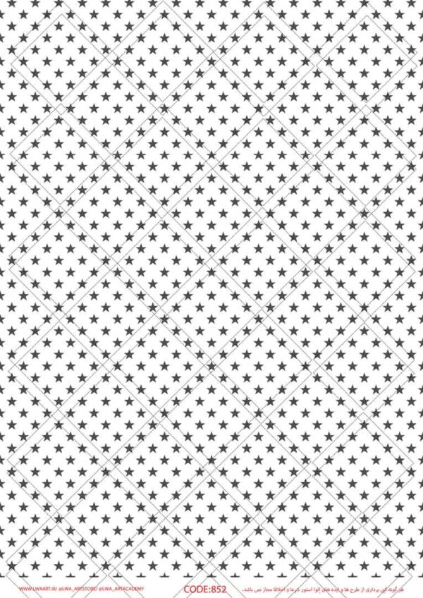 کاغذ دکوپاژ (Decoupage Paper) - تصویر 1