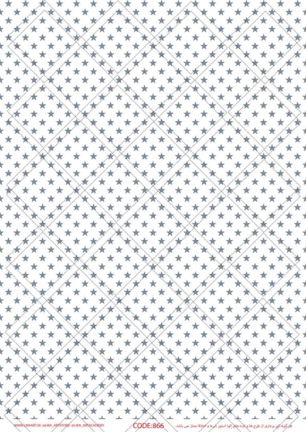 کاغذ دکوپاژ (Decoupage Paper) - تصویر 1