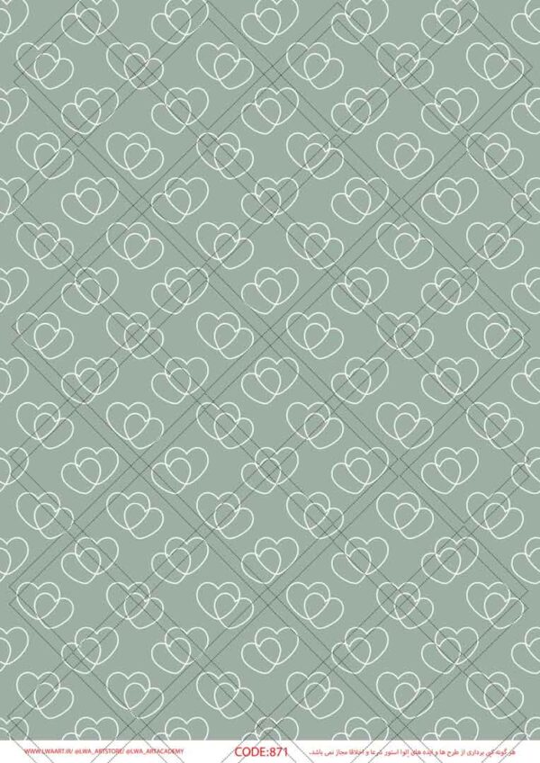 871 کاغذ دکوپاژ (Decoupage Paper) - تصویر 1