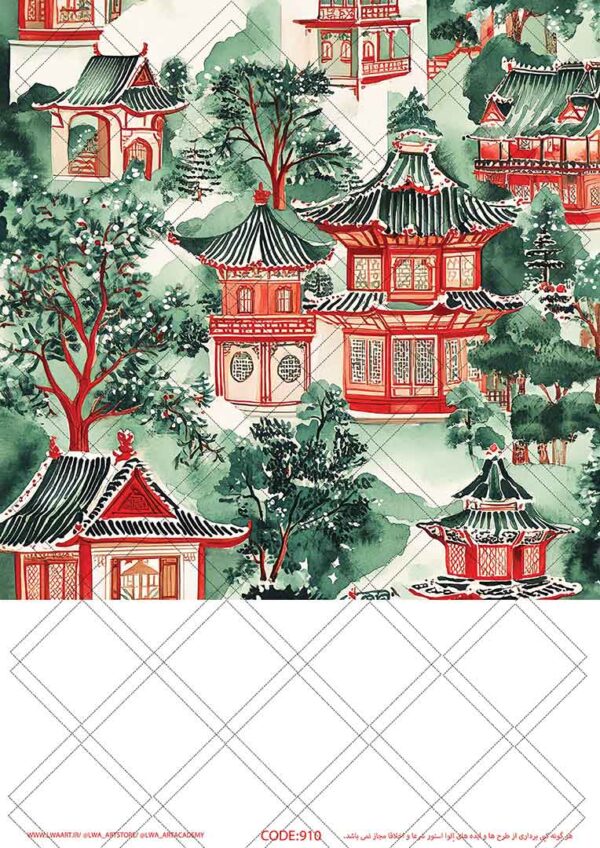 کاغذ دکوپاژ (Decoupage Paper) - تصویر 1