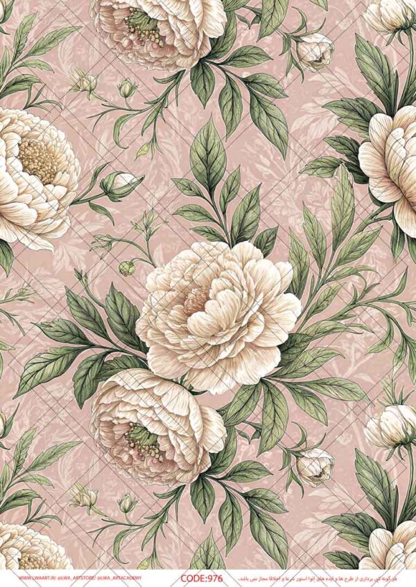 کاغذ دکوپاژ (Decoupage Paper) - تصویر 1