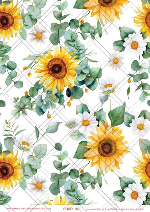 کاغذ دکوپاژ (Decoupage Paper) - تصویر 1