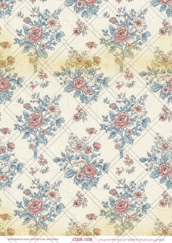 کاغذ دکوپاژ (Decoupage Paper) - تصویر 1